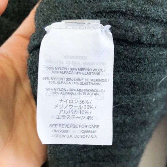 MADEWELL Inland Turtleneck Sweater in Coziest Yarn XS Size - Picture 9 of 11